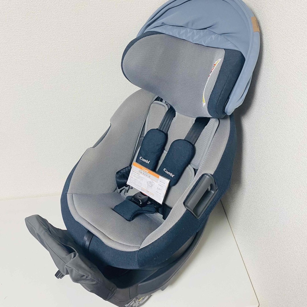 combiコンビTHE S ISOFIX エッグショック ZA-670  ブルー