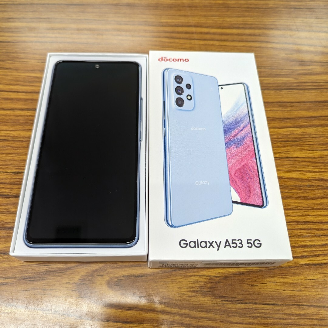 ★値下げ中★Galaxy A53 5G オーサムブルー 128GB