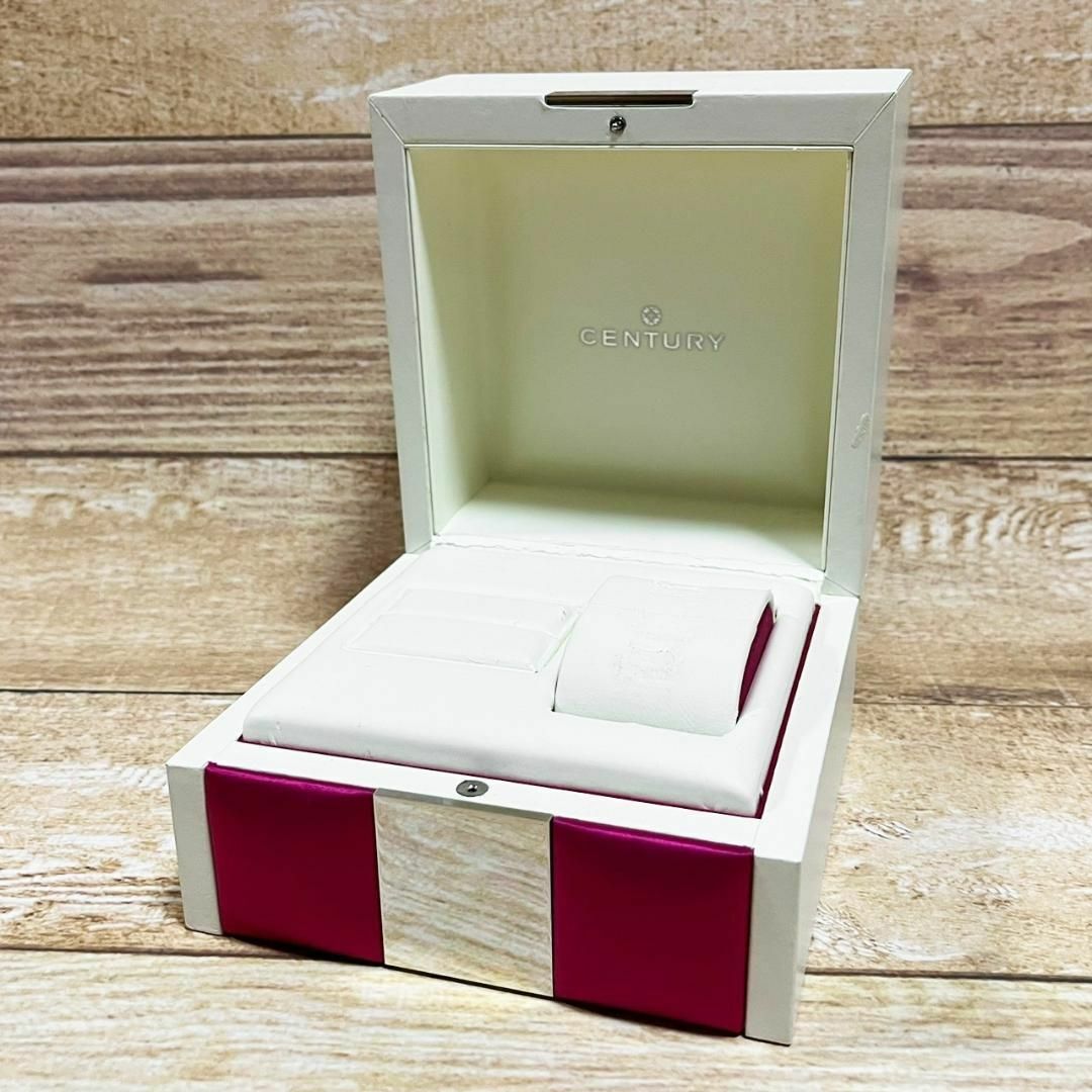 稼働品 センチュリー TIME GEM タイムジェム 1Pダイヤ カットガラス