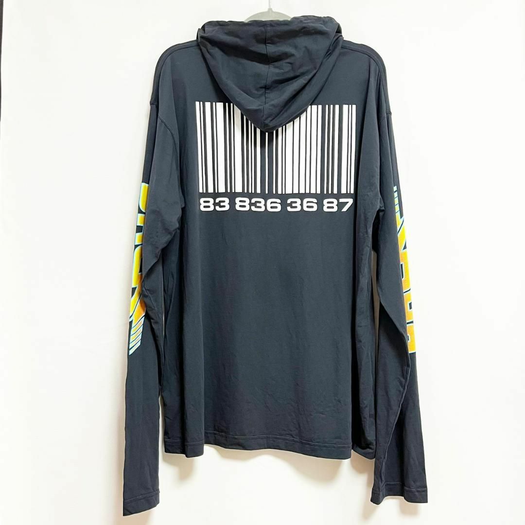 VETEMENTS - 新品同様 VTMNTS 22SS バックトゥザフューチャー プリント