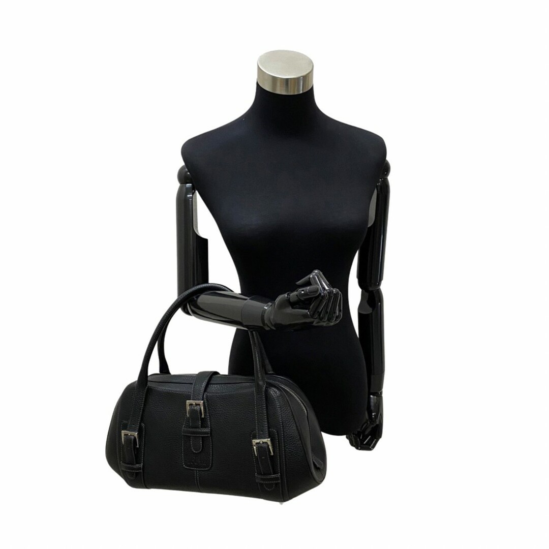 LOEWE - 極 美品 希少品 LOEWE ロエベ センダ ロゴ 型押し レザー 本革
