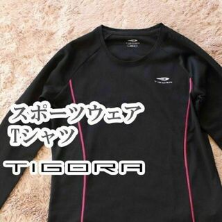 ティゴラ(TIGORA)のTIGORA Tシャツ Sサイズ ブラック(Tシャツ(長袖/七分))