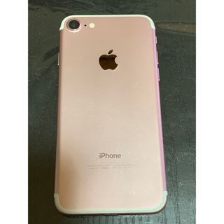 アイフォーン(iPhone)のiPhone7 128G SIMフリー ピンク(スマートフォン本体)