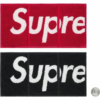 supreme Tonal Logo Towel タオル Red 赤