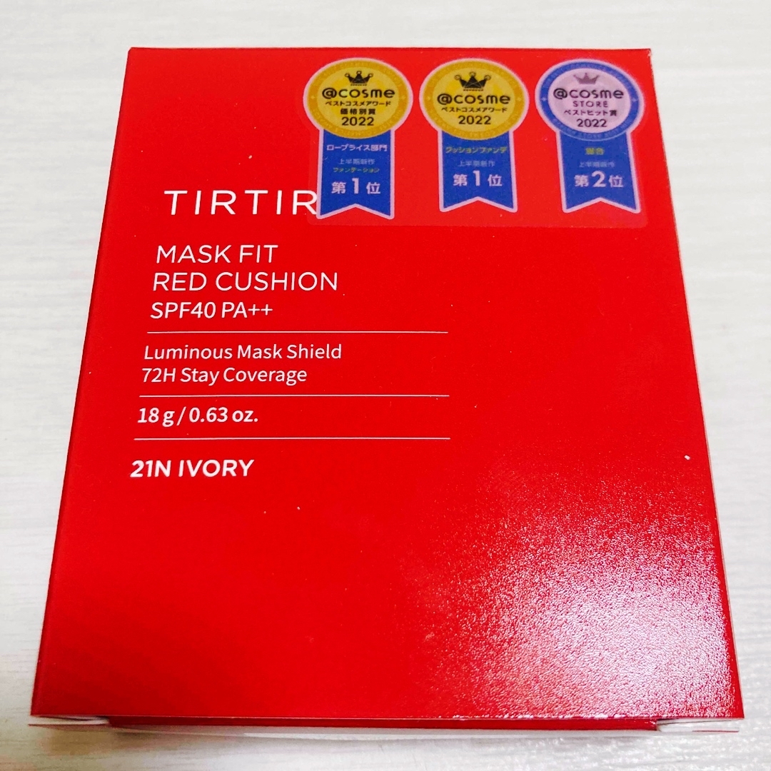 TIRTIR マスクフィットレッドクッション コスメ/美容のベースメイク/化粧品(ファンデーション)の商品写真