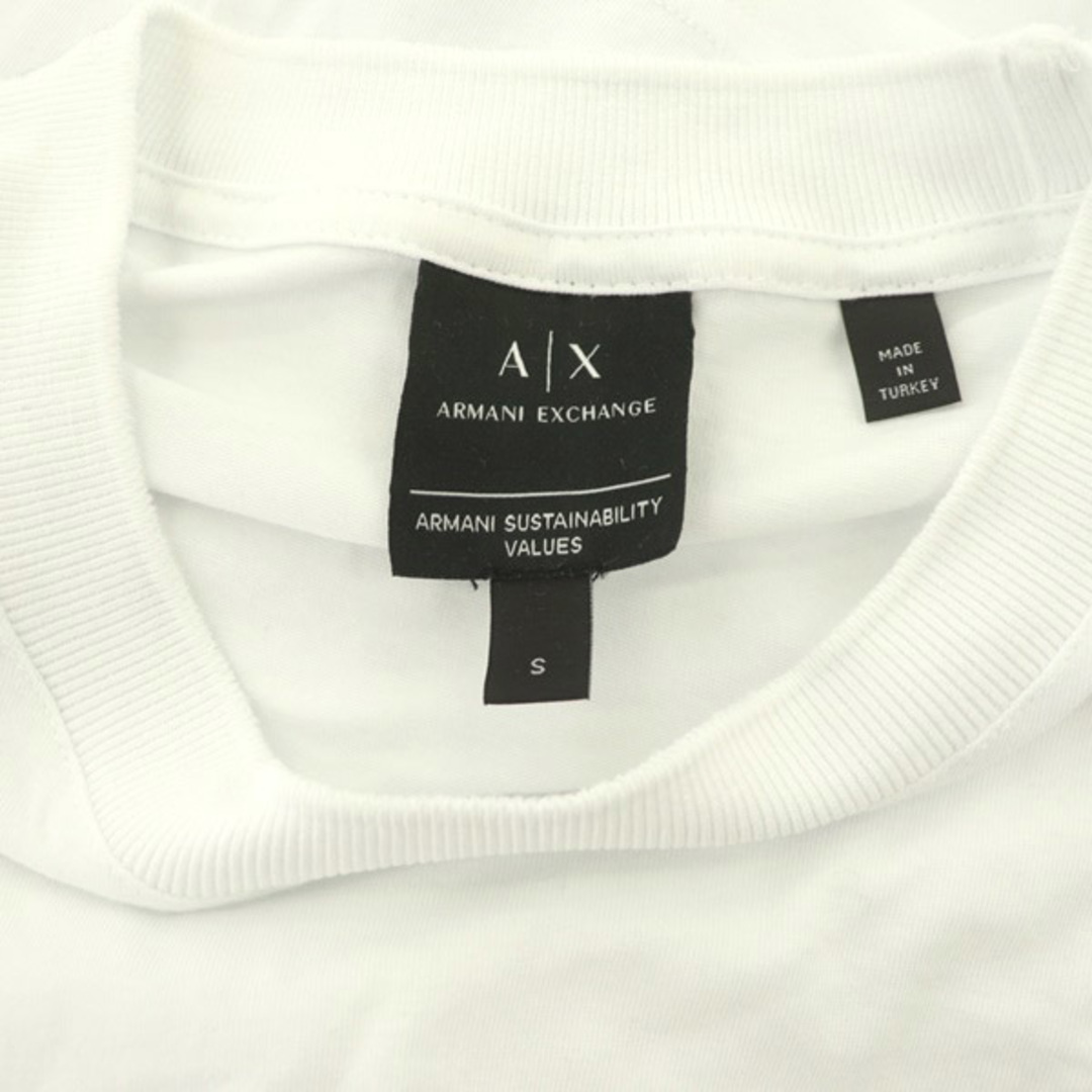 ARMANI EXCHANGE(アルマーニエクスチェンジ)のアルマーニエクスチェンジ Tシャツ カットソー 半袖 コットン ライン ロゴ メンズのトップス(Tシャツ/カットソー(半袖/袖なし))の商品写真