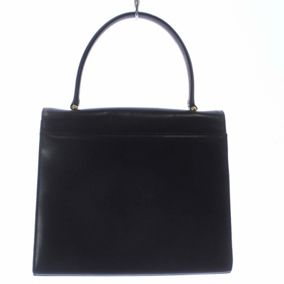 GIVENCHY SACS ヴィンテージ ハンドバッグ レザー 4Gロゴ 黒