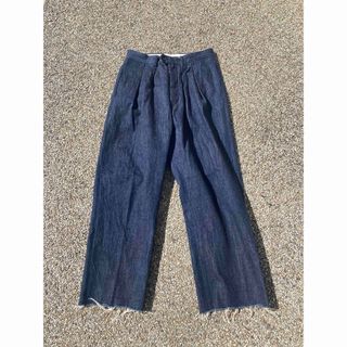 NEAT ニート デニムトラウザース ツータック デニムスラックス