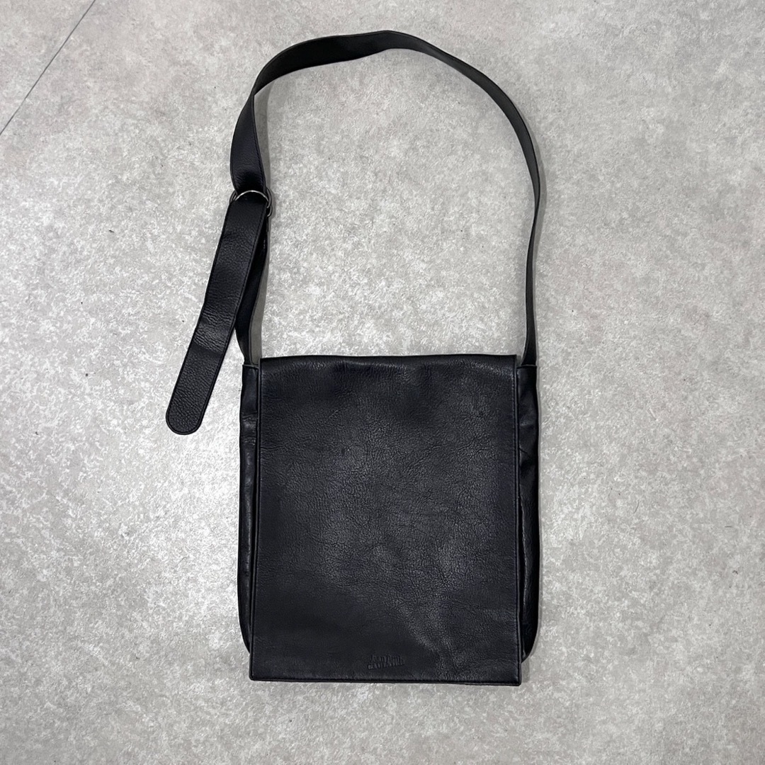 jean paul gaultier leather shoulder bag