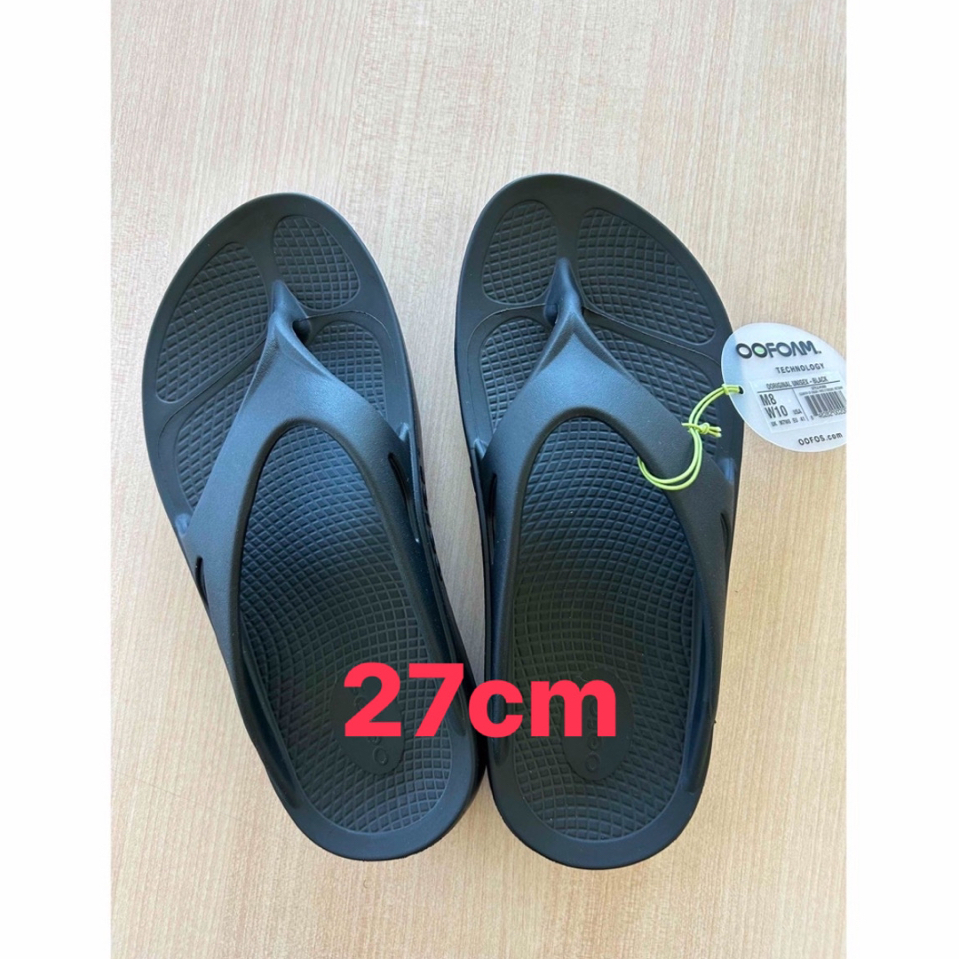 OOFOS O Original Sandals black 27cm