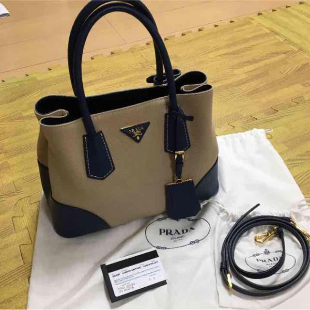 PRADA - 美品プラダ カナパ サフィアーノ トートバッグの通販 by