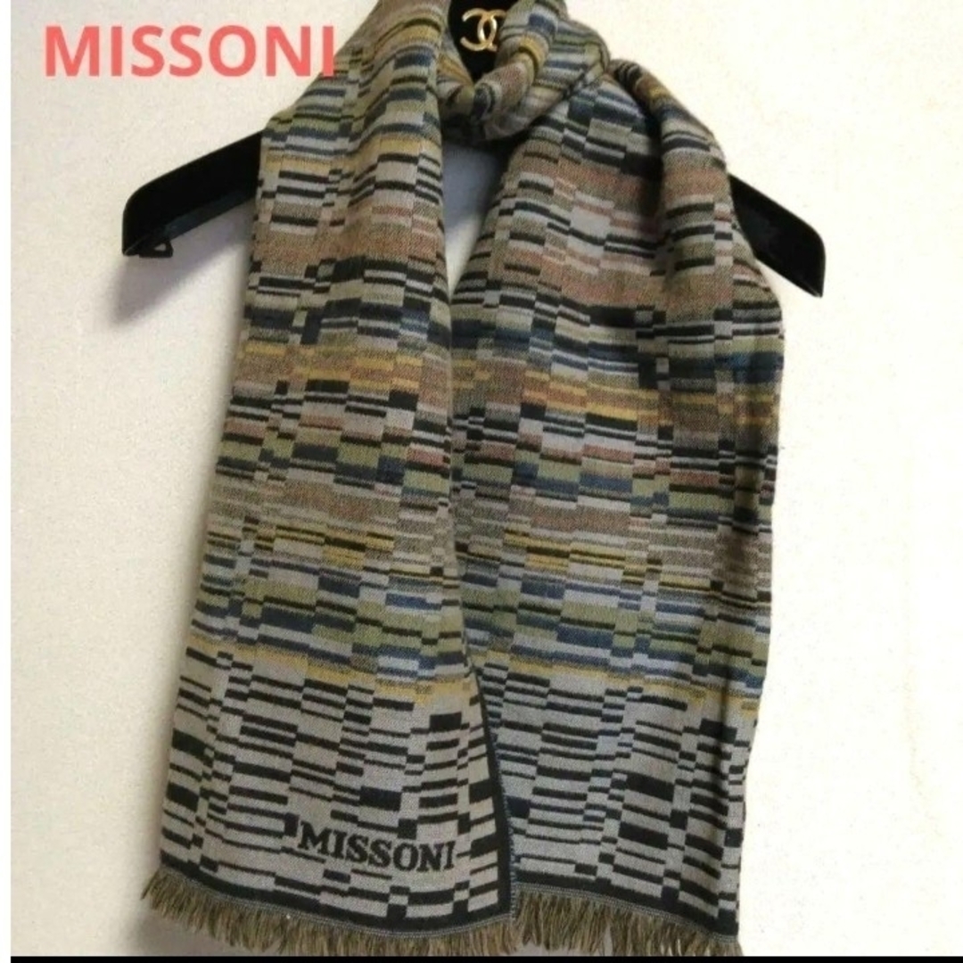 MISSONI イタリア製  素敵なマフラー ストールレディース