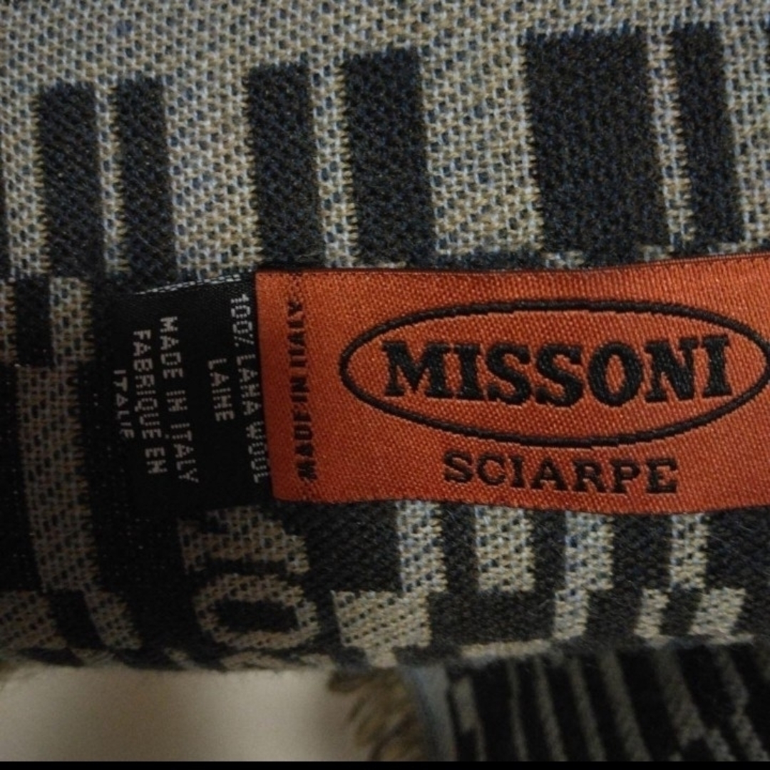 MISSONI ミッソーニ ストールマフラーMADE IN ITALYイタリア製-