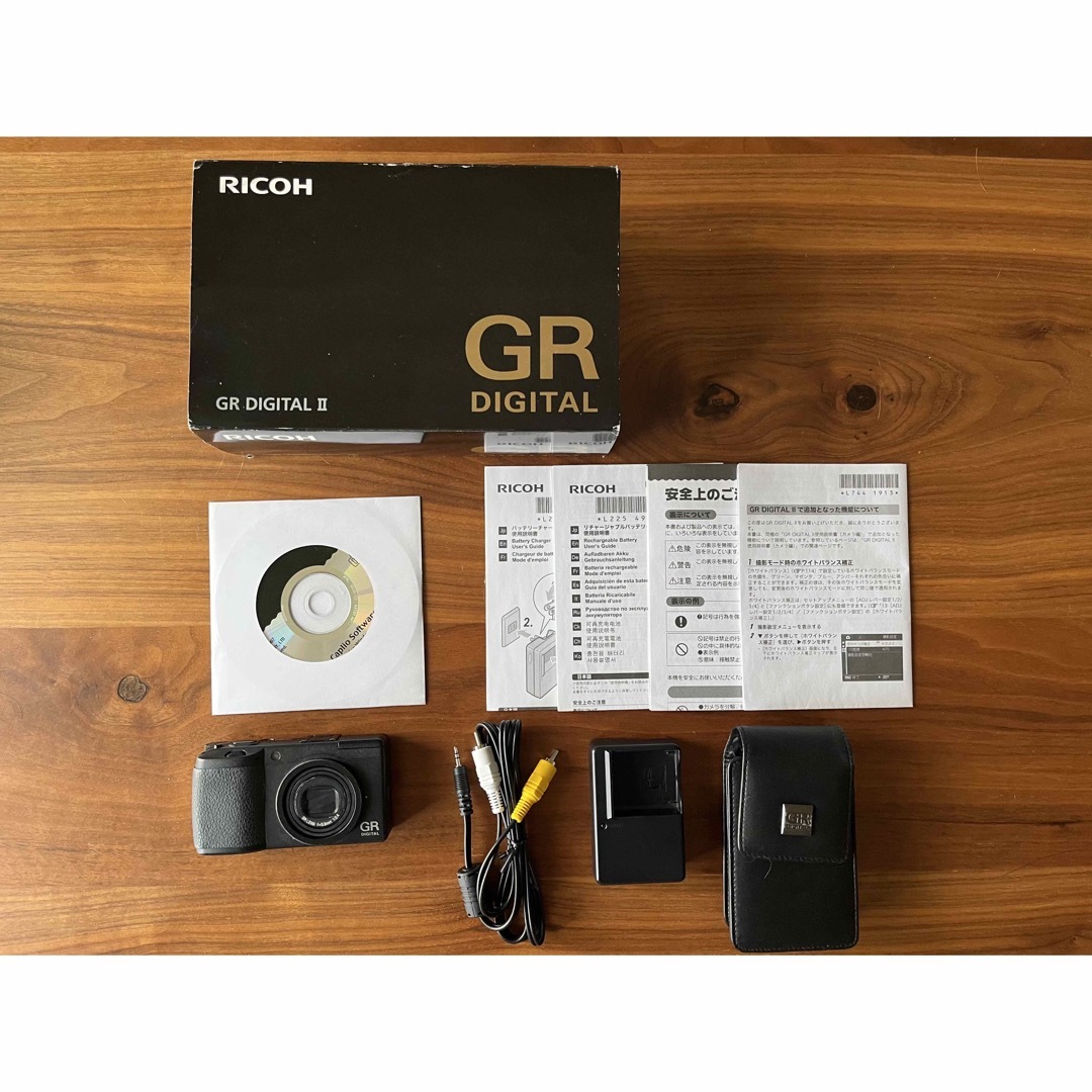 RICOH GR DIGITAL II レンズ傷あり