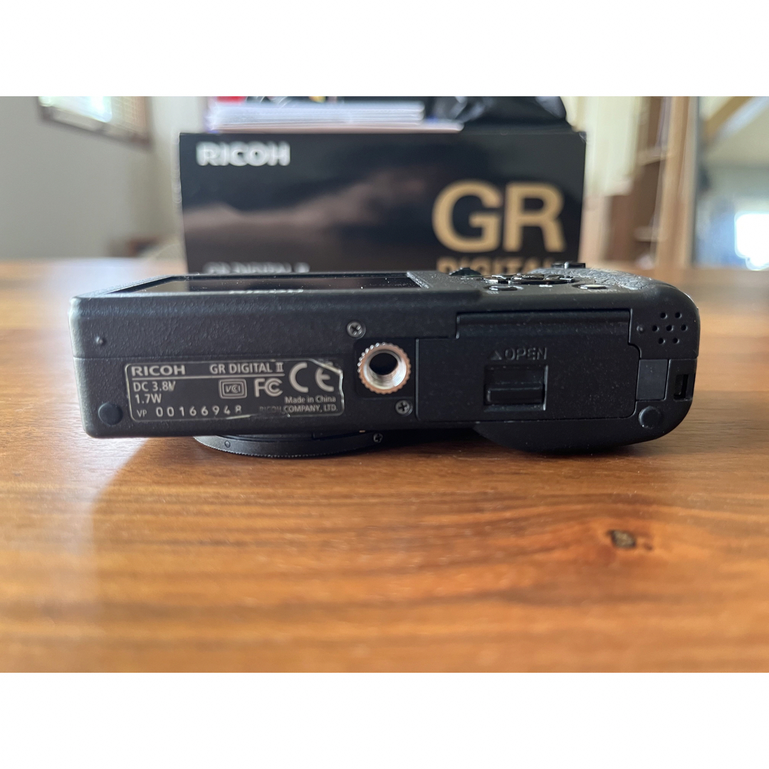 RICOH GR DIGITAL II レンズ傷あり