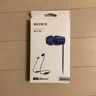 ソニー(SONY)のSONY ワイヤレス イヤホン WI-C310(ヘッドフォン/イヤフォン)