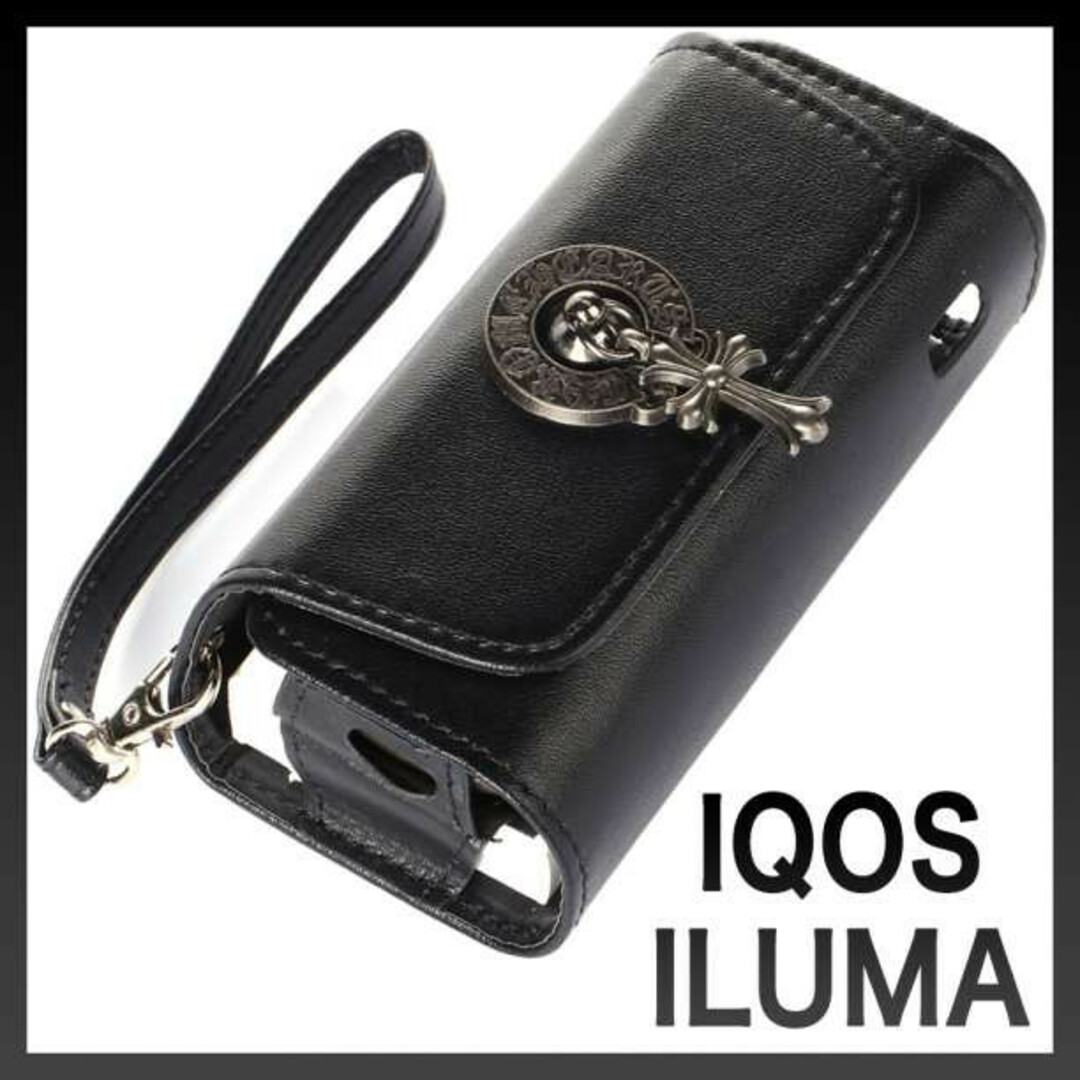 アイコス イルマ iqos iluma ケース クロス レザー カバー 黒 fの通販 by meeda1026's shop｜ラクマ