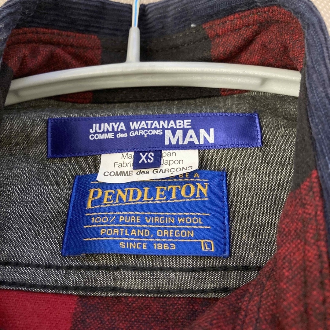 JUNYA WATANABE MAN(ジュンヤワタナベマン)の別注コラボ JUNYA WATANABE ×PENDALETON ネルシャツ メンズのトップス(シャツ)の商品写真