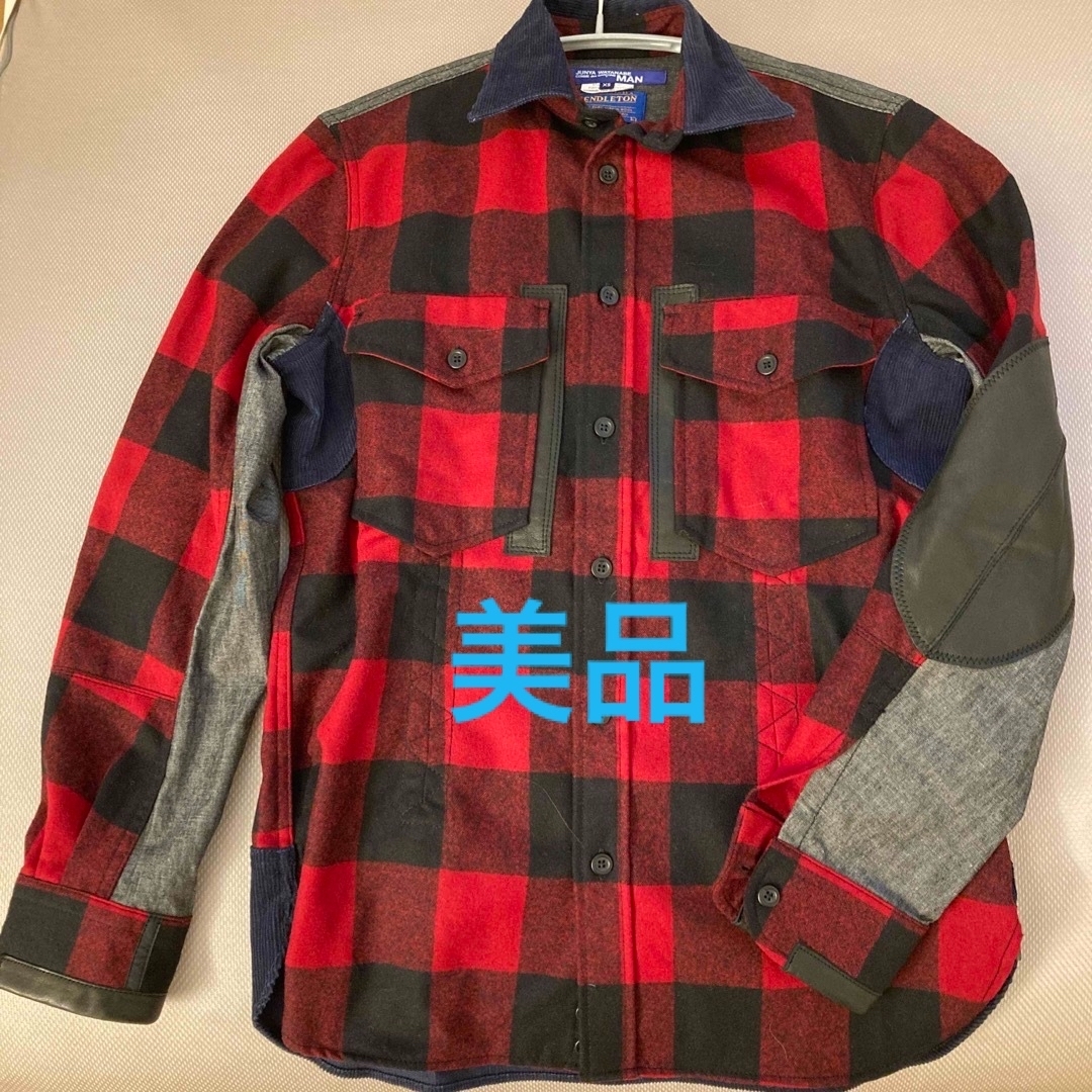 JUNYA WATANABE MAN(ジュンヤワタナベマン)の別注コラボ JUNYA WATANABE ×PENDALETON ネルシャツ メンズのトップス(シャツ)の商品写真