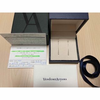 ヴァンドームアオヤマ(Vendome Aoyama)のヴァンドーム青山　ダイヤモンドピアス　プラチナ950 0.28カラット　(ピアス)