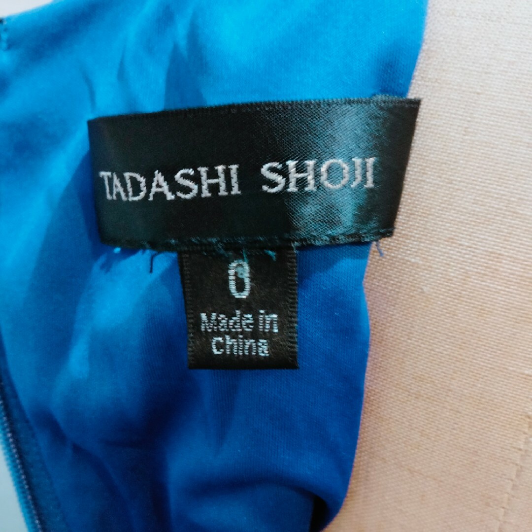 TADASHI SHOJI(タダシショウジ)のTadashi Shoji タダシショージ　シフォン　ワンピース0 レディースのワンピース(ひざ丈ワンピース)の商品写真