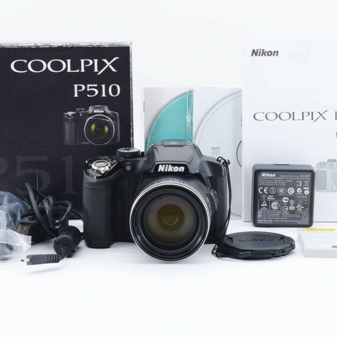 元箱 取扱説明書付 Nikon COOLPIX P510