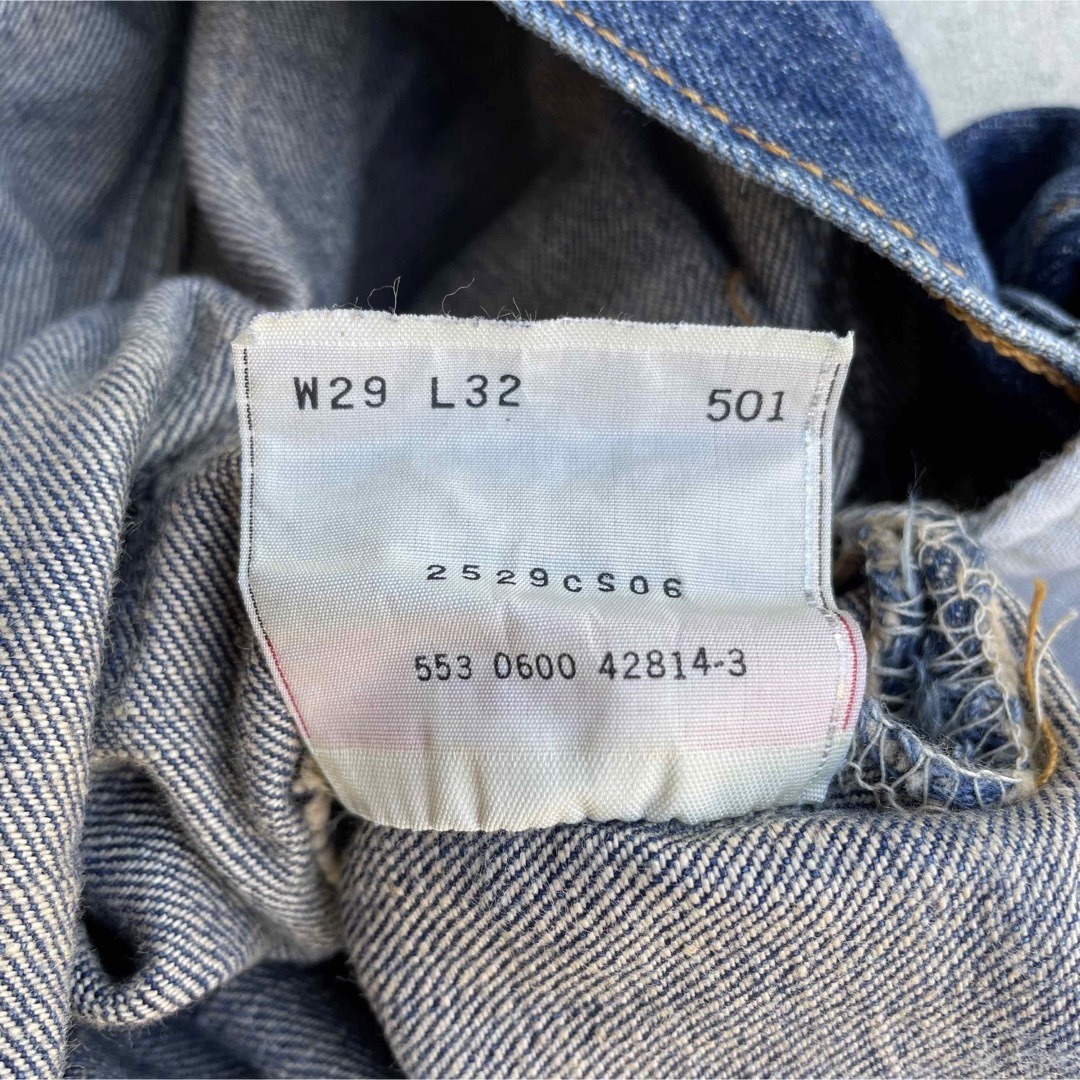 美品 00年製 USA製 Levi's 501 ジーンズ デニム W29