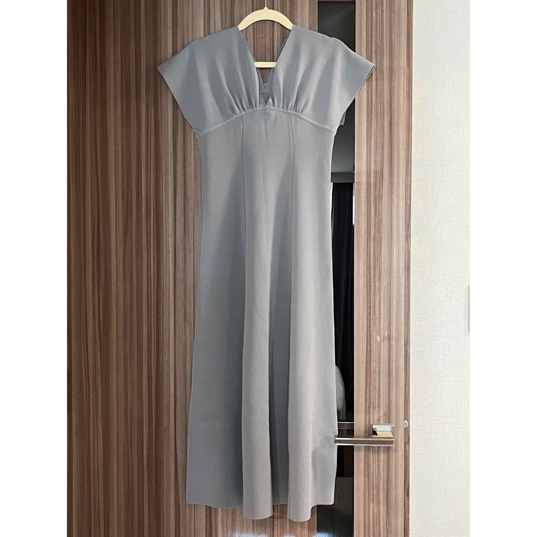 Angel Sleeve Knit Dress