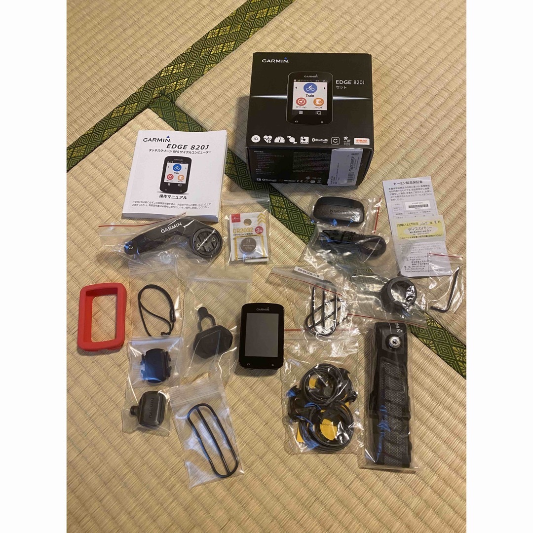 Garmin EDGE 820J 美品 サイクルコンピュータ - パーツ