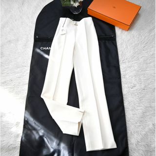 エルメス(Hermes)の★HERMES★2023現行品★新品タグ付★ストレートパンツ(クロップドパンツ)