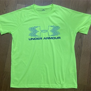 アンダーアーマー(UNDER ARMOUR)のUNDER ARMOUR アンダーアーマー　半袖　Tシャツ　蛍光黄色　LG(Tシャツ/カットソー(半袖/袖なし))