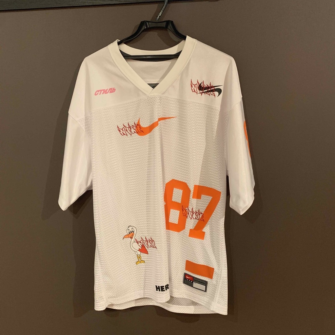 日本未発売 HERON PRESTON NIKEアメフトシャツ ワンオク