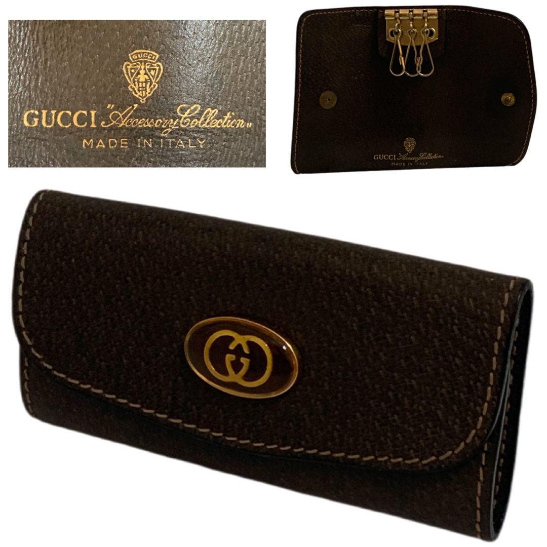 15000円 キーケース Accessory Collection OLD 3連 GUCCI