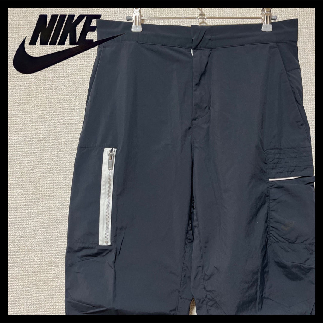 【極美品】y2k NIKE ナイキ ギミック ナイロンパンツ M