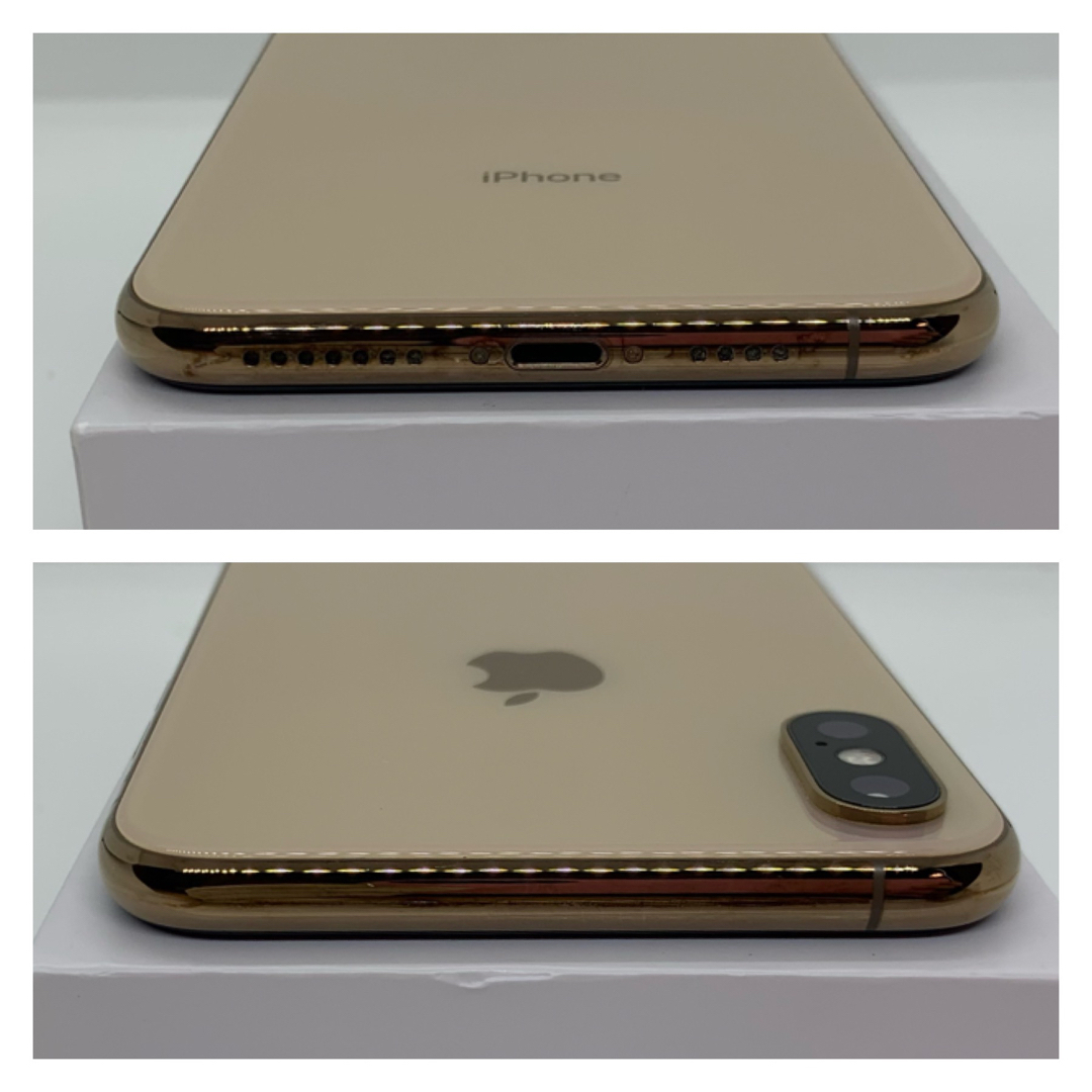 A上美品】iPhone Xs Max ゴールド 512GB SIMフリー 本体-