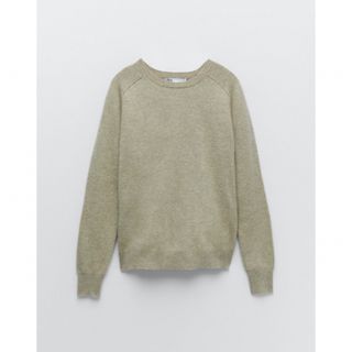 ザラ(ZARA)の新品　ZARA ウールカシミヤニット　セーター(ニット/セーター)