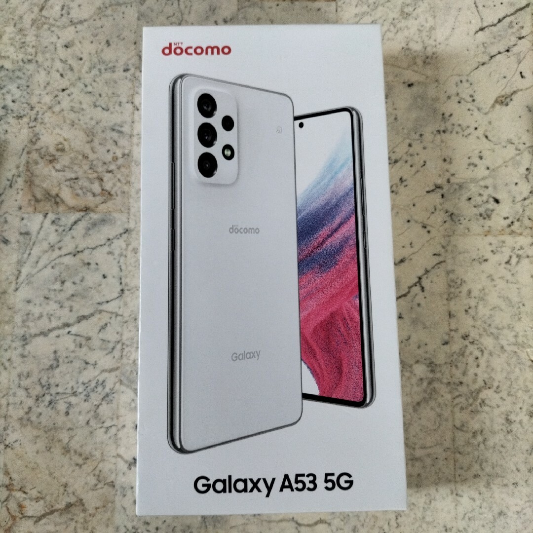 AndroidGalaxy A53 5G オーサムホワイト 128 GB docomo AndroidGalaxy A53 5G オーサムホワイト 128 GB docomo