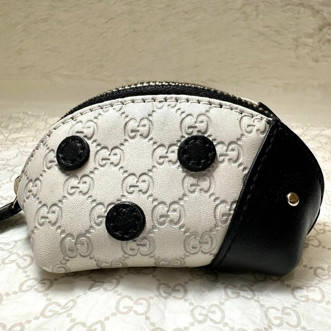 極美品✨GUCCI GG チルドレン てんとう虫 コインケース 正規品 鑑定済み-