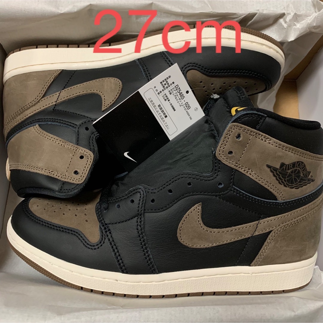 27cm Nike Air Jordan 1 High Palominoメンズ