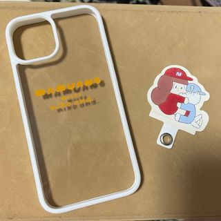 ニコアンド(niko and...)の9/10まで！最終値下げ！　アムアンちゃん　iPhone13/14 ケース(iPhoneケース)