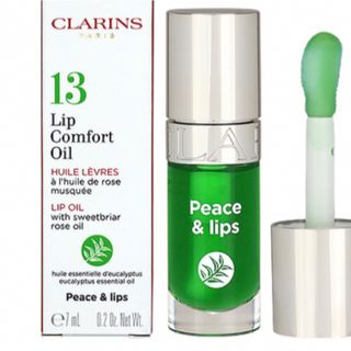 クラランス(CLARINS)のクラランス　リップコンフォートオイル　限定色13 グリーン(リップグロス)