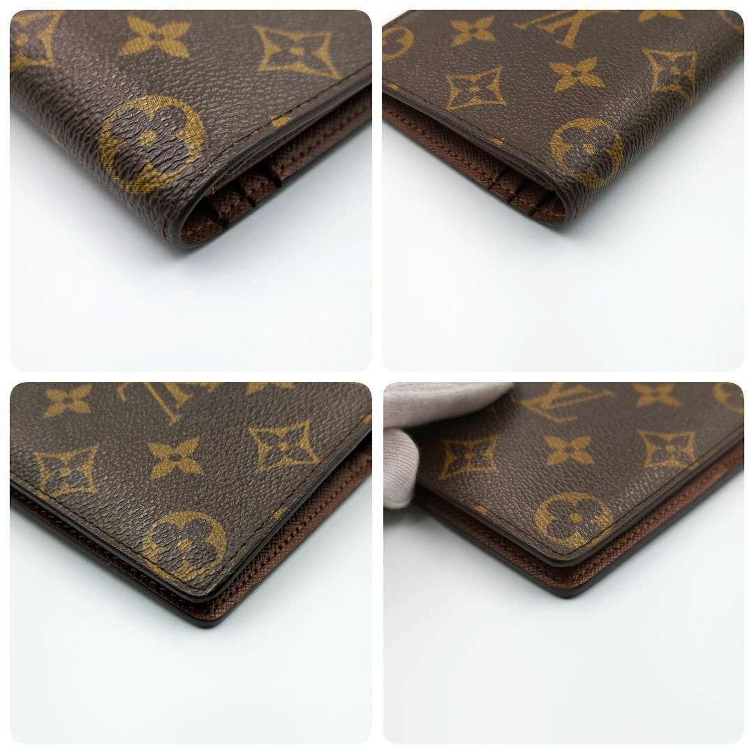 極美品】ルイヴィトン モノグラム ポルトフォイユ ブラザ 長財布 極美品】ルイヴィトン モノグラム ポルトフォイユ ブラザ 長財布