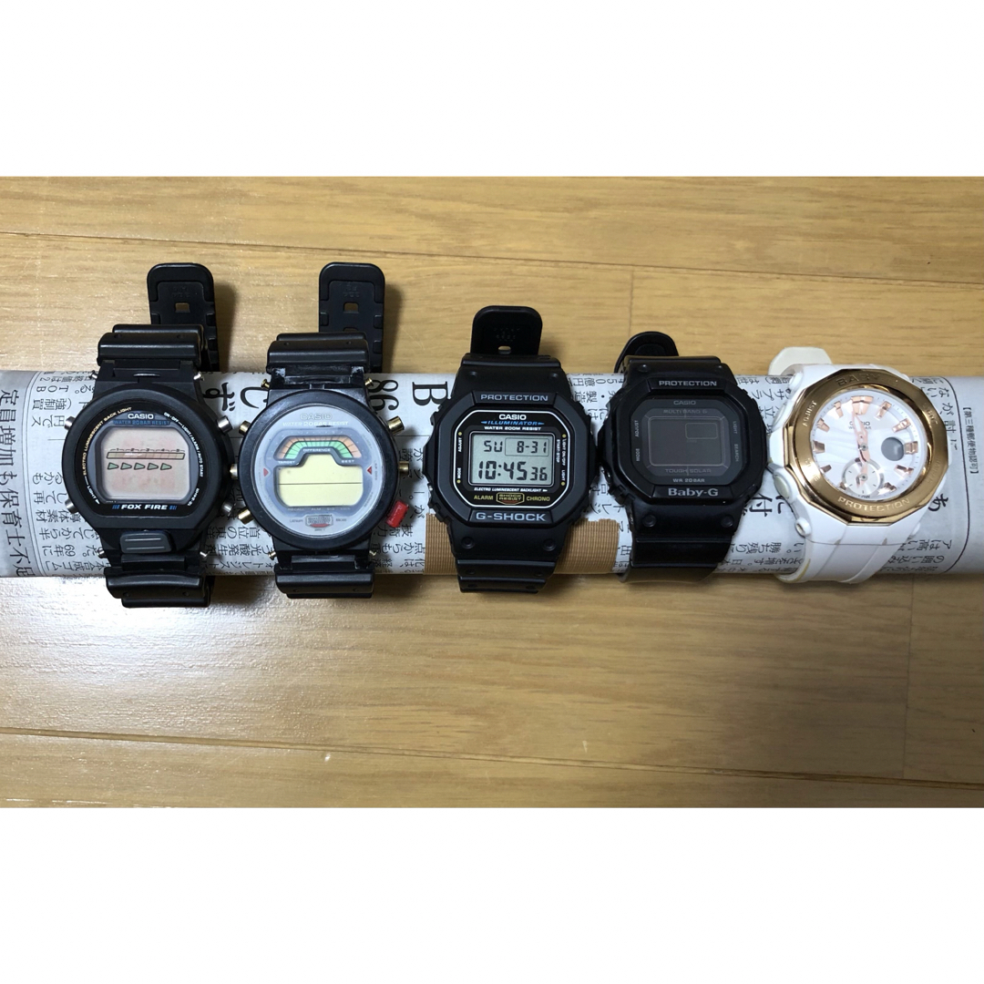 CASIO G-SHOCK/Baby-g 5点まとめ売り　ジャンク品