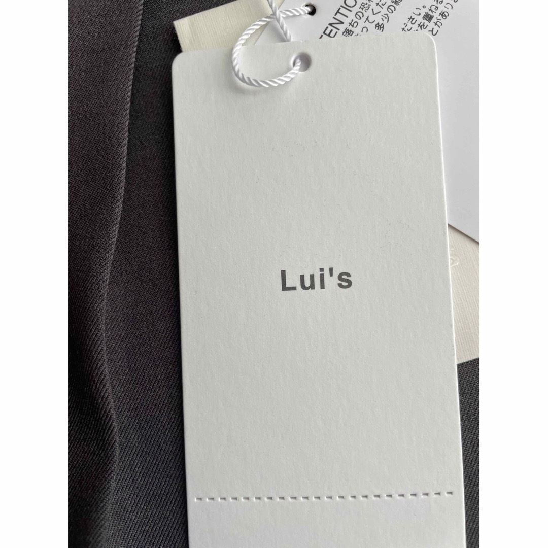 ルイス　カラーワイドレッグパンツ lui’s ブルー