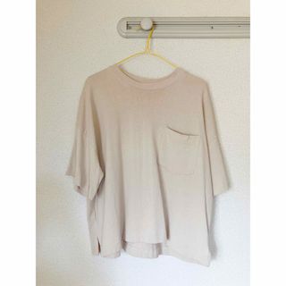 ゆったりクルーネックトップス(Tシャツ(半袖/袖なし))