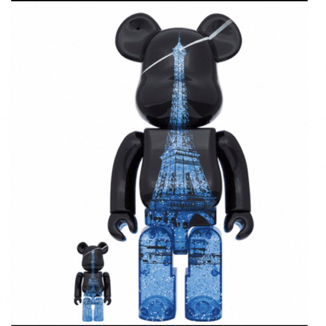 EIFFEL TOWER BE@RBRICK SPARKLING 100400％