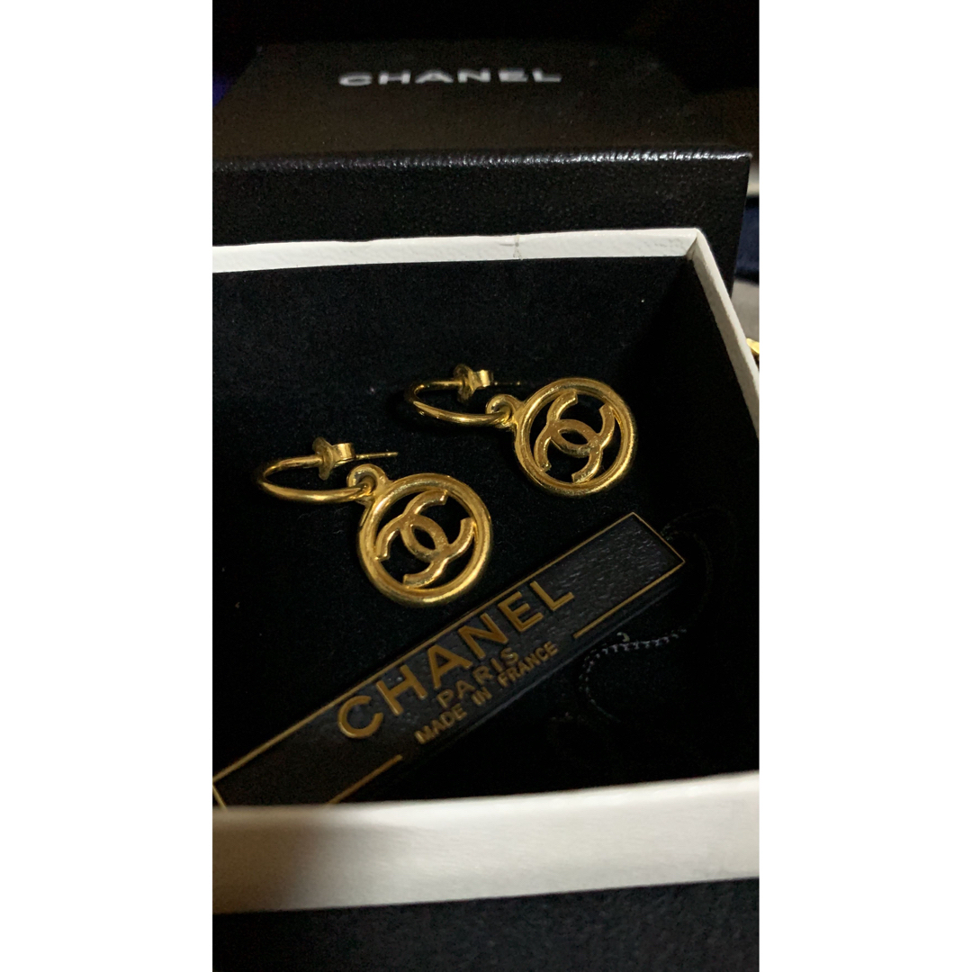 【美品】CHANEL シャネルピアス　ウィンテージ