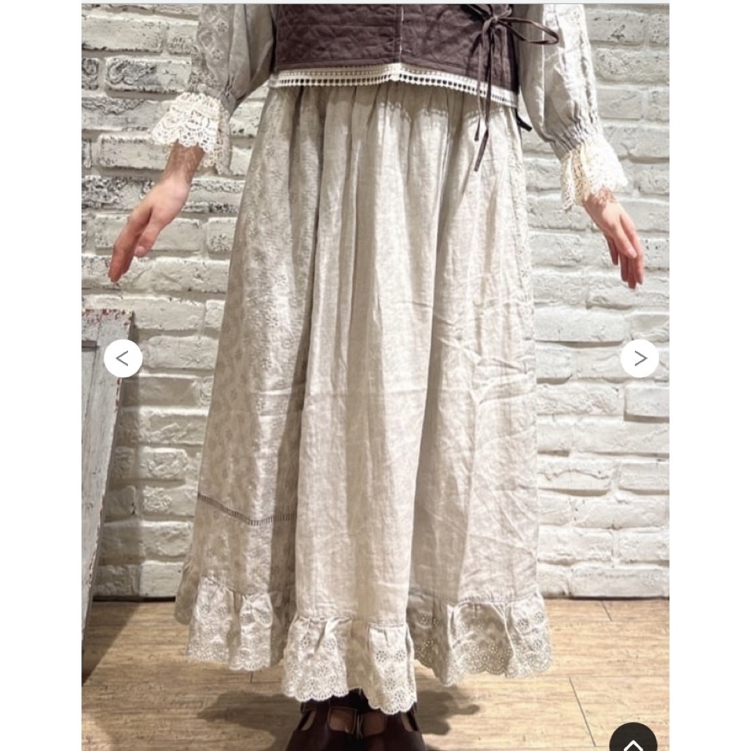 SM2 - サマンサモスモス SM2 【kazumiコラボ】刺繍レース3WAYスカート