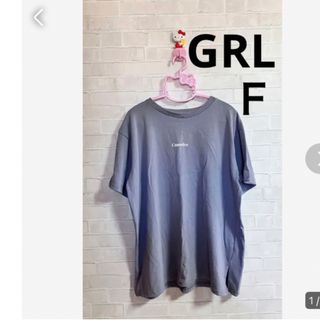 グレイル(GRL)のスリットあり半袖トップス　カジュアル.earth.INGNI.ワンウェイずき(Tシャツ(半袖/袖なし))