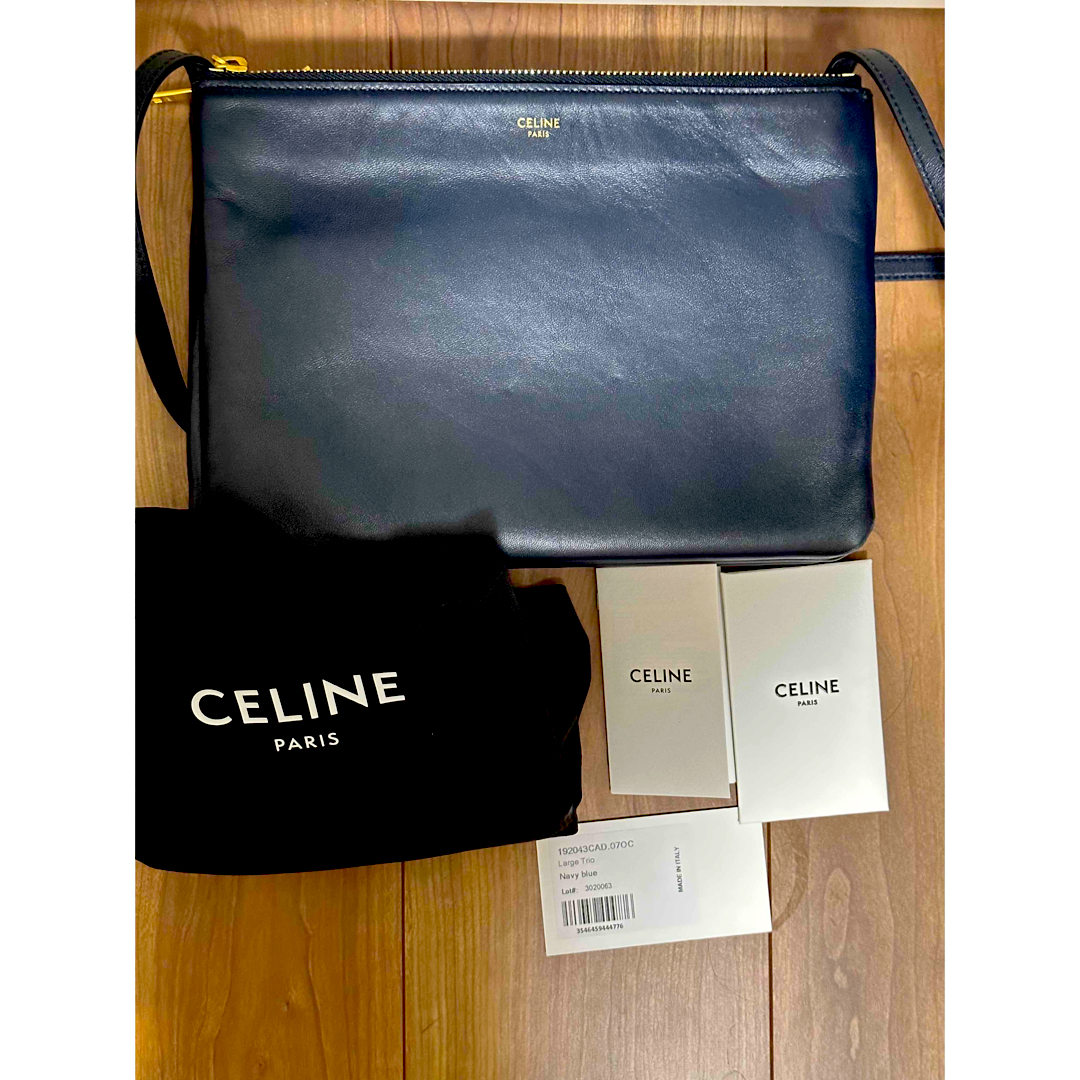 最終⭐️CELINE TRIO LARGE セリーヌ　トリオ　ラージ　2020製trio